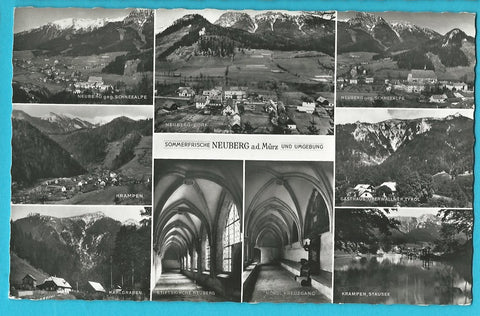 AK Neuberg an der Mürz und Umgebung. (1963)