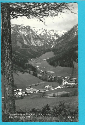 AK Altenberg an der Rax geg. Schneealpe. (1968)