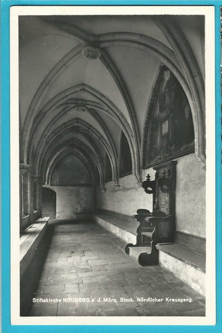 AK Stiftskirche Neuberg an der Mürz. Nördlicher Kreuzgang.