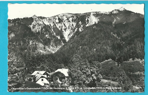 AK Oberwallner's Gastwirtschaft Tyrol bei Neuberg an der Mürz.