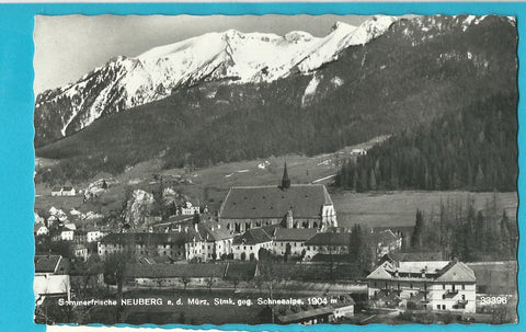 AK Neuberg an der Mürz geg. Schneealpe.