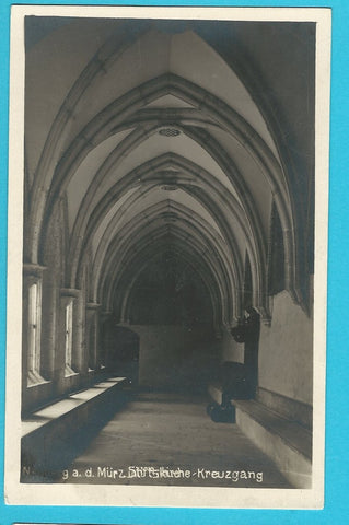 AK Neuberg an der Mürz. Stiftskirche-Kreuzgang.
