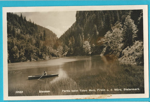 AK Stausee. Partie beim Toten Weib, Frein a. d. Mürz.