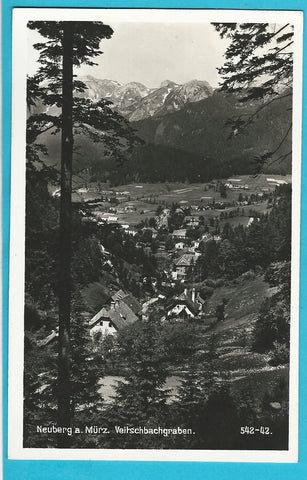 AK Neuberg a. Mürz. Veitschbachgraben. (1943-44)