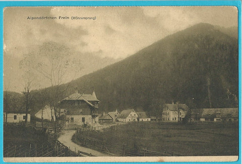 AK Alpendörfchen Frein (Mürzursprung)