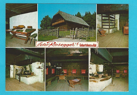 AK Alpl. Peter Roseggers Geburtshaus. (1988)