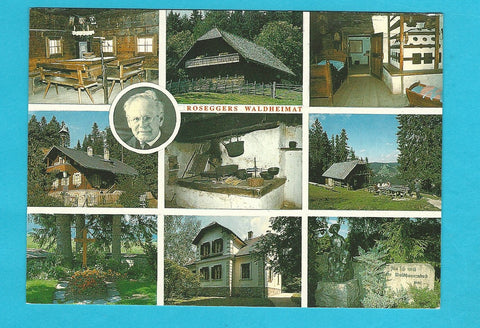 AK Roseggers Waldheimat. Gedenkstätten. Alpl. Krieglach.