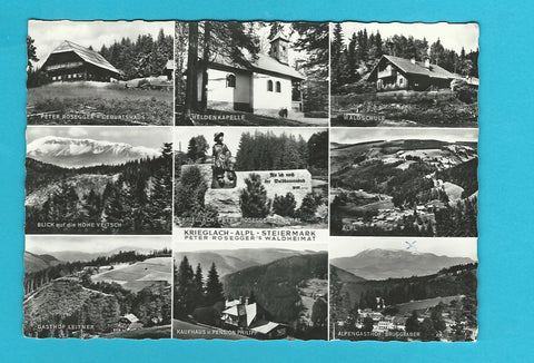 AK Krieglach-Alpl. Peter Rosegger's Waldheimat.