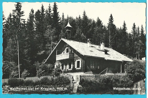 AK Waldheimat-Alpl bei Krieglach. Waldschule.