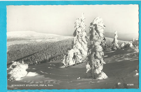 AK Schigebiet Stuhleck. (1958)