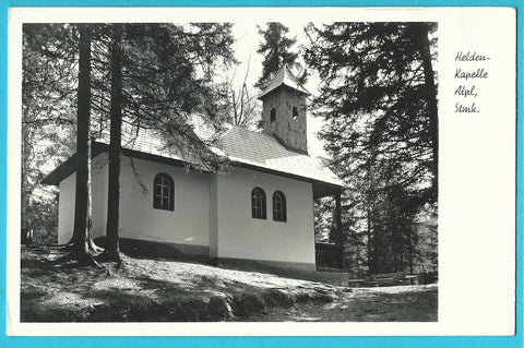 AK Alpl. Heldenkapelle.