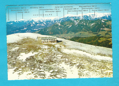 AK Alois Günther Haus auf dem Stuhleck.