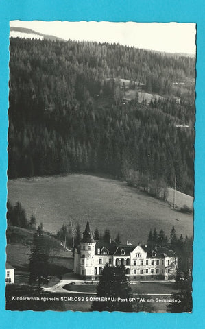 AK Kindererholungsheim Schloss Sommerau. Spital am Semmering. (1959)
