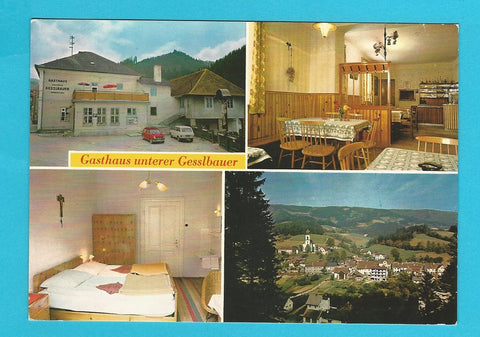 AK Stanz im Mürztal. 33. Gasthaus Konrad Gesslbauer.
