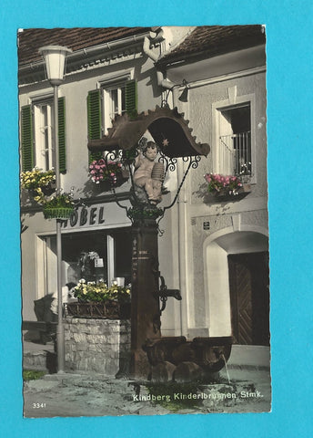 AK Kindberg. Kinderlbrunnen.