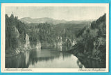 AK Mariazeller Alpenbahn. Stausee bei Erlaufklause. (1922)