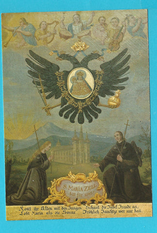 AK Wallfahrtskirche Mariazell. Votivtafel.