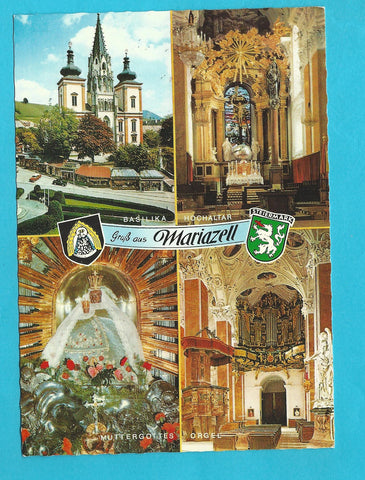 AK Gruß aus Mariazell.