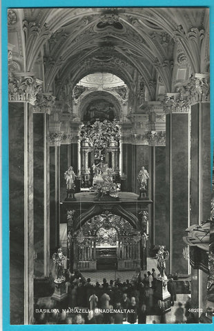 AK Basilika Mariazell. Gnadenaltar.