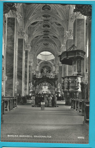 AK Basilika Mariazell. Gnadenaltar. (1959)