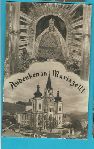 AK Andenken an Mariazell.