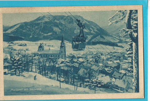 AK Mariazell mit Sauwand.