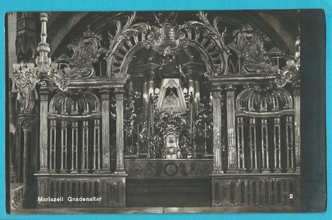 AK Mariazell. Gnadenaltar.