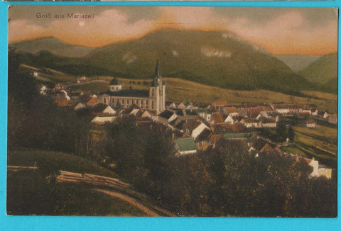 AK Gruss aus Maria Zell.