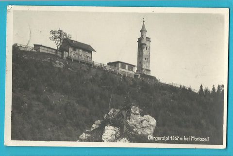 AK Bürgeralpl bei Mariazell. (1925)