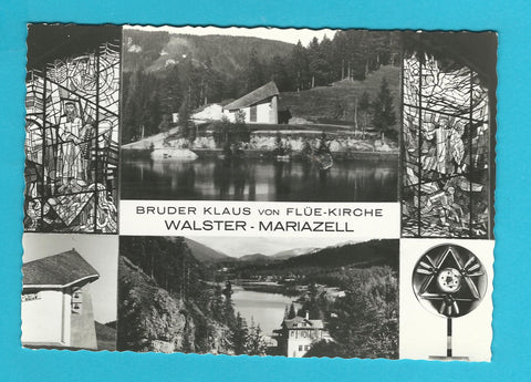 AK Walster-Mariazell. Bruder Klaus von Flüe-Kirche.