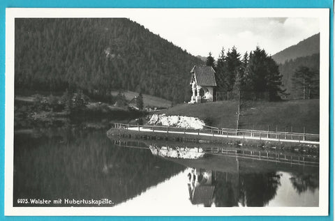 AK Walster mit Hubertuskapelle.