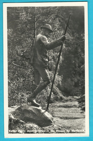 AK Kaiser Franz Josef-Denkmal in der Walster.