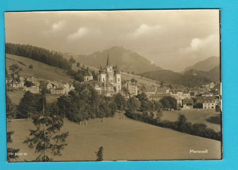 Muster-AK Mariazell. (Kellner-Verlag)