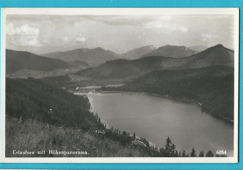 AK Erlaufsee mit Höhenpanorama. (1939)