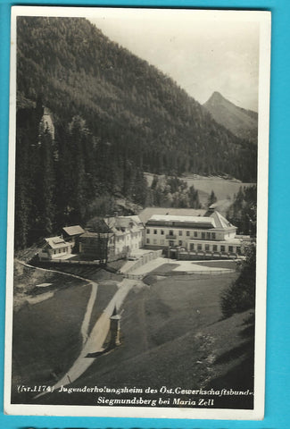AK Jugenderholungsheim des Öst. Gewerkschaftsbundes Siegmundsberg bei Maria Zell.