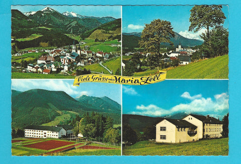 AK Viele Grüße aus Maria Zell.
