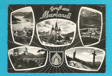 AK Gruß aus Mariazell.