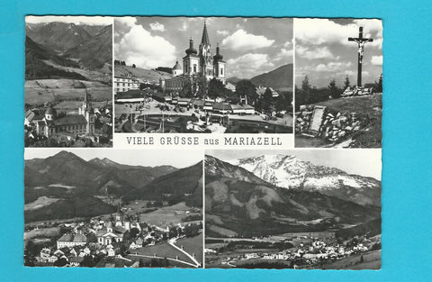 AK Viele Grüsse aus Mariazell. (1968)