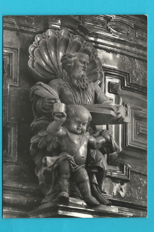 AK Mariazell. Evangelist Matthäus an der Kanzel.