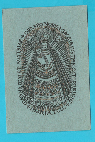 Karte Mariazell. Magna Mater Austriae.