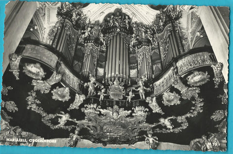AK Mariazell. Orgelempore.