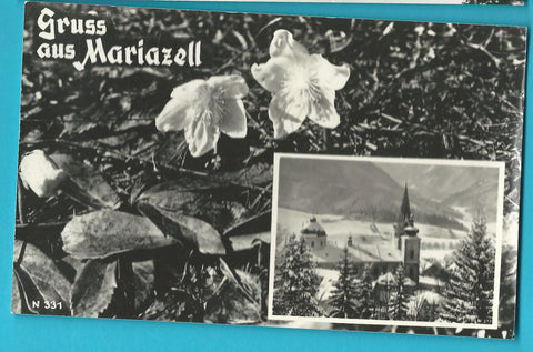 AK Gruss aus Mariazell.
