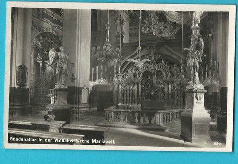 AK Gnadenaltar in der Wallfahrtskirche Mariazell.