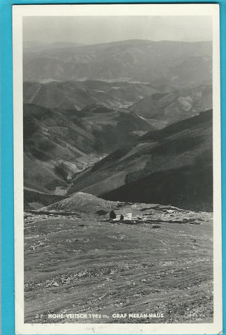 AK Hohe Veitsch. Graf Meran Haus.