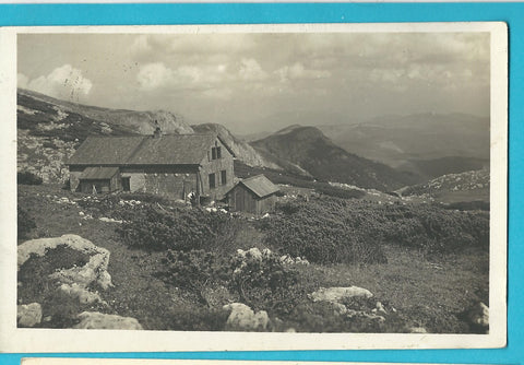 AK Graf Meran Schutzhaus auf der Hohen Veitsch.