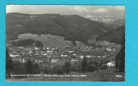 AK Mitterdorf im Mürztal. geg. Hohe Veitsch. (1967)