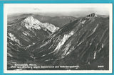 AK Schneealpe. Blick vom Windberg gegen Donnerwand und MItterbergschneid. (1956)