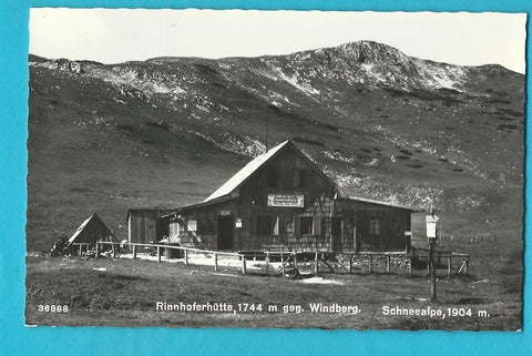 AK Rinnhoferhütte geg. Windberg. (1965)