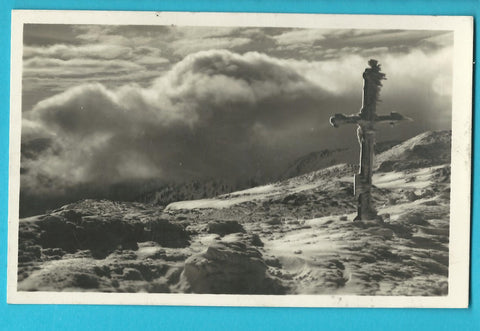 AK Schneealpe, Heldengedenkkreuz Schagerkogel. (1927)