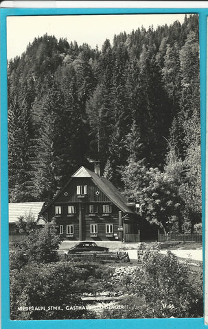 AK Niederalpl. Gasthaus Gamsjäger.